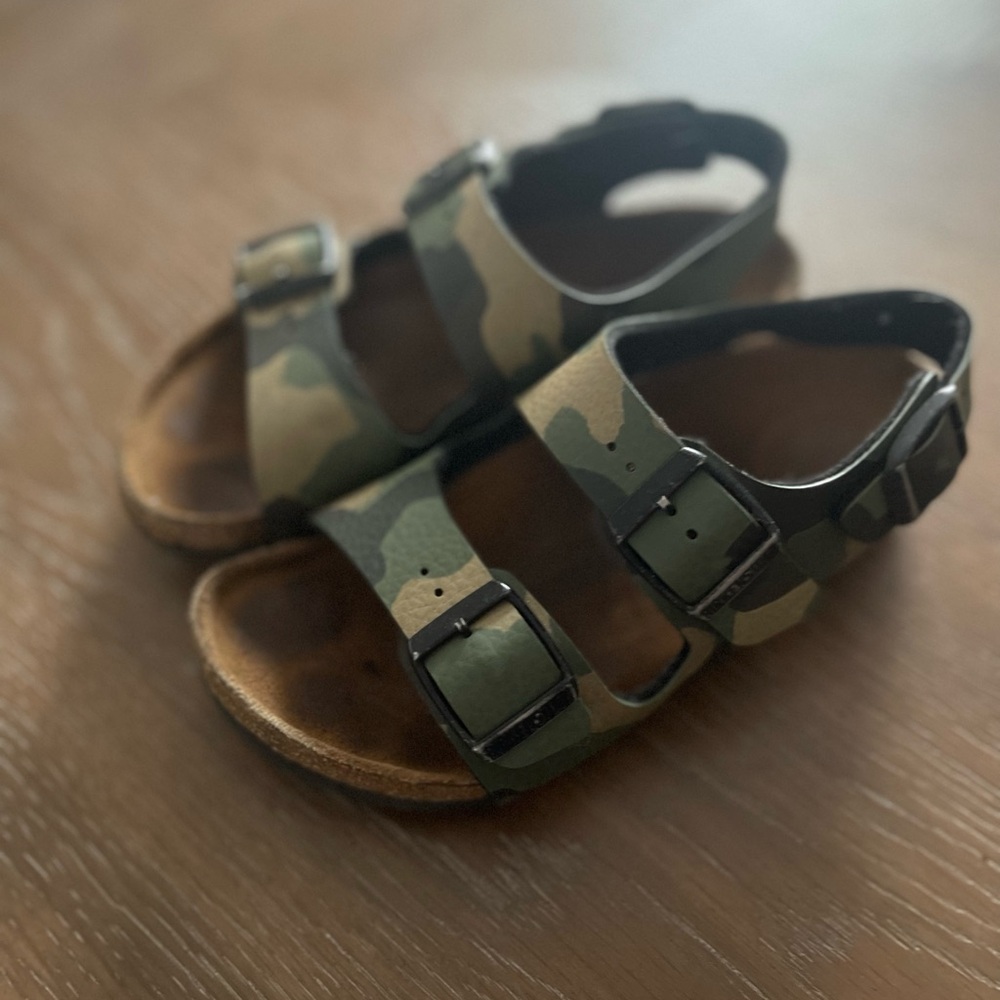 Birkenstock Kids Camouflage Sandals